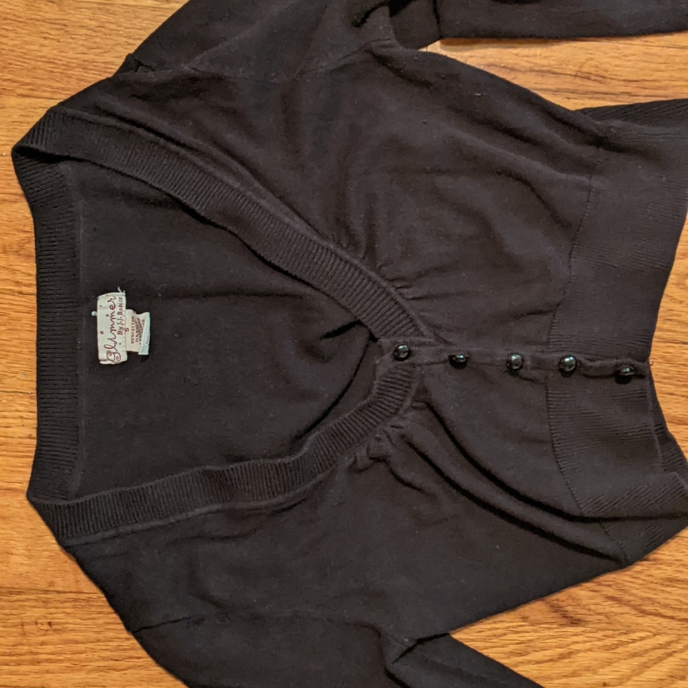 Long sleeve buttoned cardigan jacket
